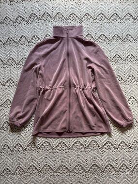 Lululemon Softstreme Cinch-Waist Full-Zip Jacket Twilight Rose Size Medium